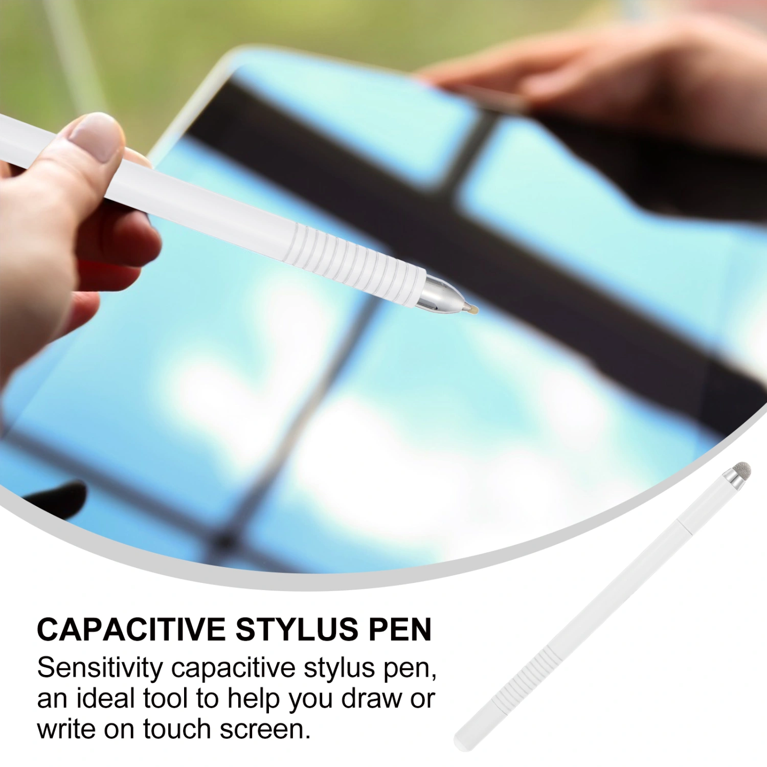 Capacitive Stylus Pens Aluminium Alloy Touch Screen Pen Magnetic Suction Stylus