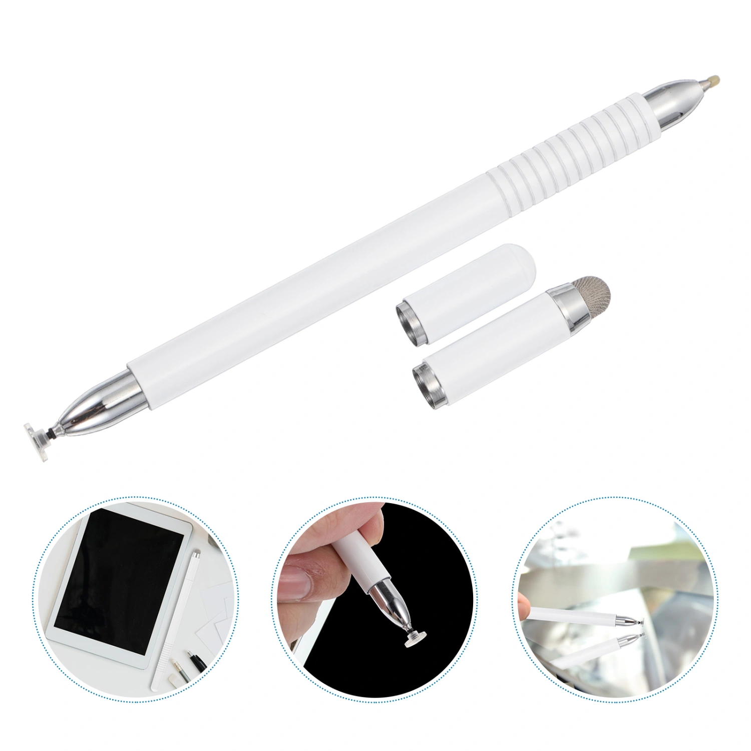 Capacitive Stylus Pens Aluminium Alloy Touch Screen Pen Magnetic Suction Stylus