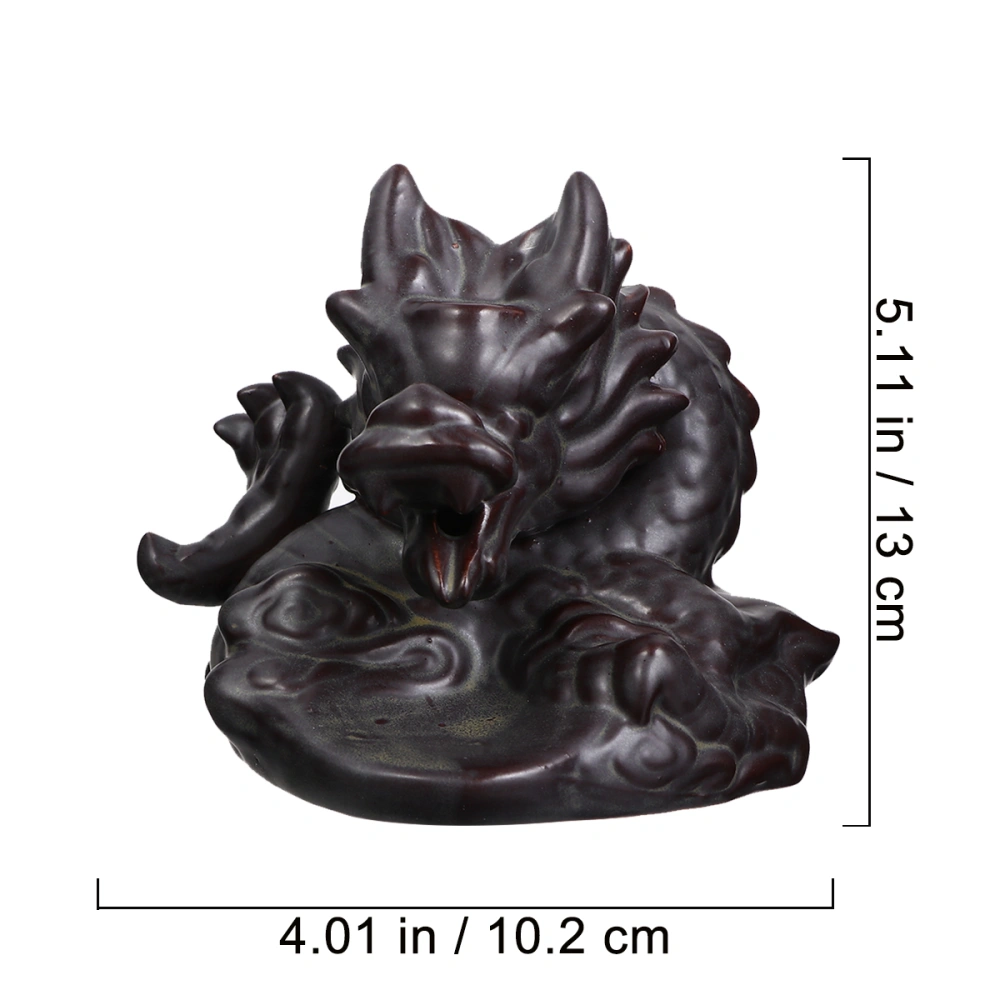 Dragon Incense Burner Ceramic Backflow Incense Burner Decor