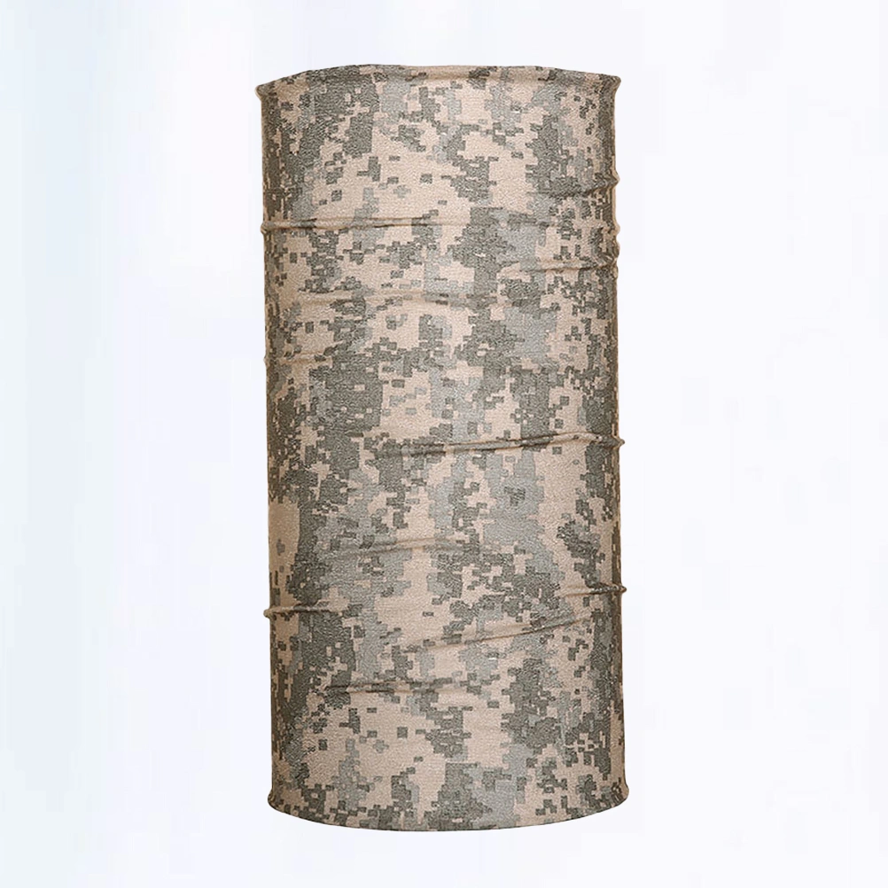 Universal Multipurpose Neck Gaiter Versatile Ridding Scarf Mask Bandana Headwear Quick Dry Breathable for Outdoor Sports (Camouflage Print)