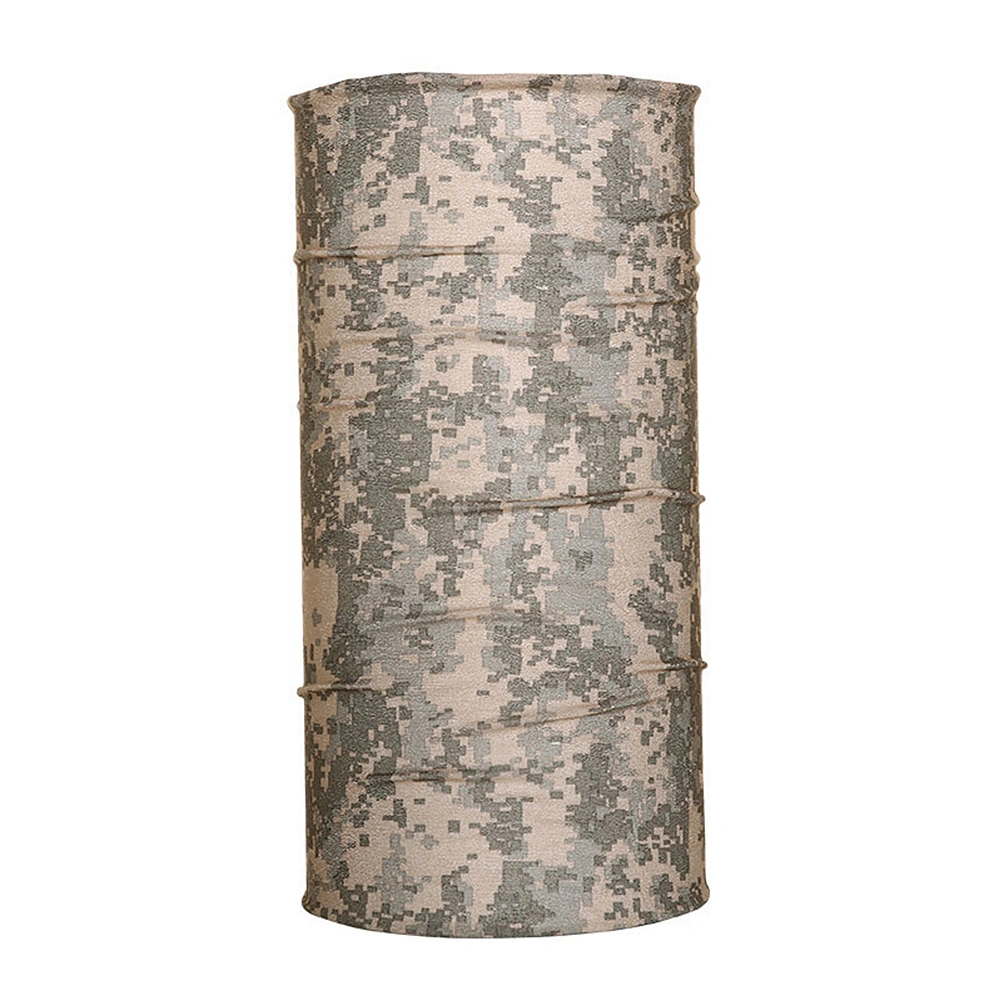 Universal Multipurpose Neck Gaiter Versatile Ridding Scarf Mask Bandana Headwear Quick Dry Breathable for Outdoor Sports (Camouflage Print)