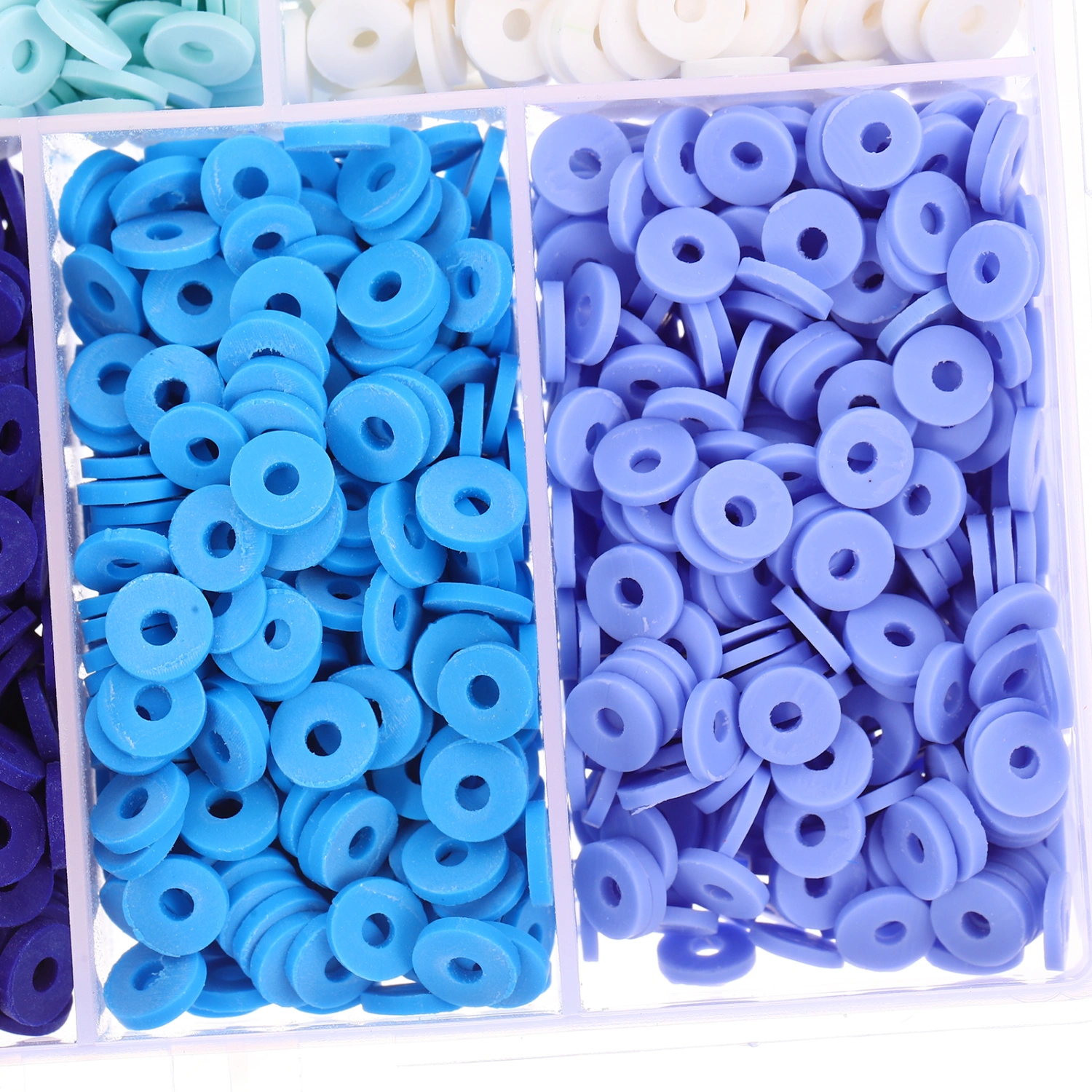 1set Bracelet Making Kits Flat Clay DIY Beads Jewelry Making Necklace Beads