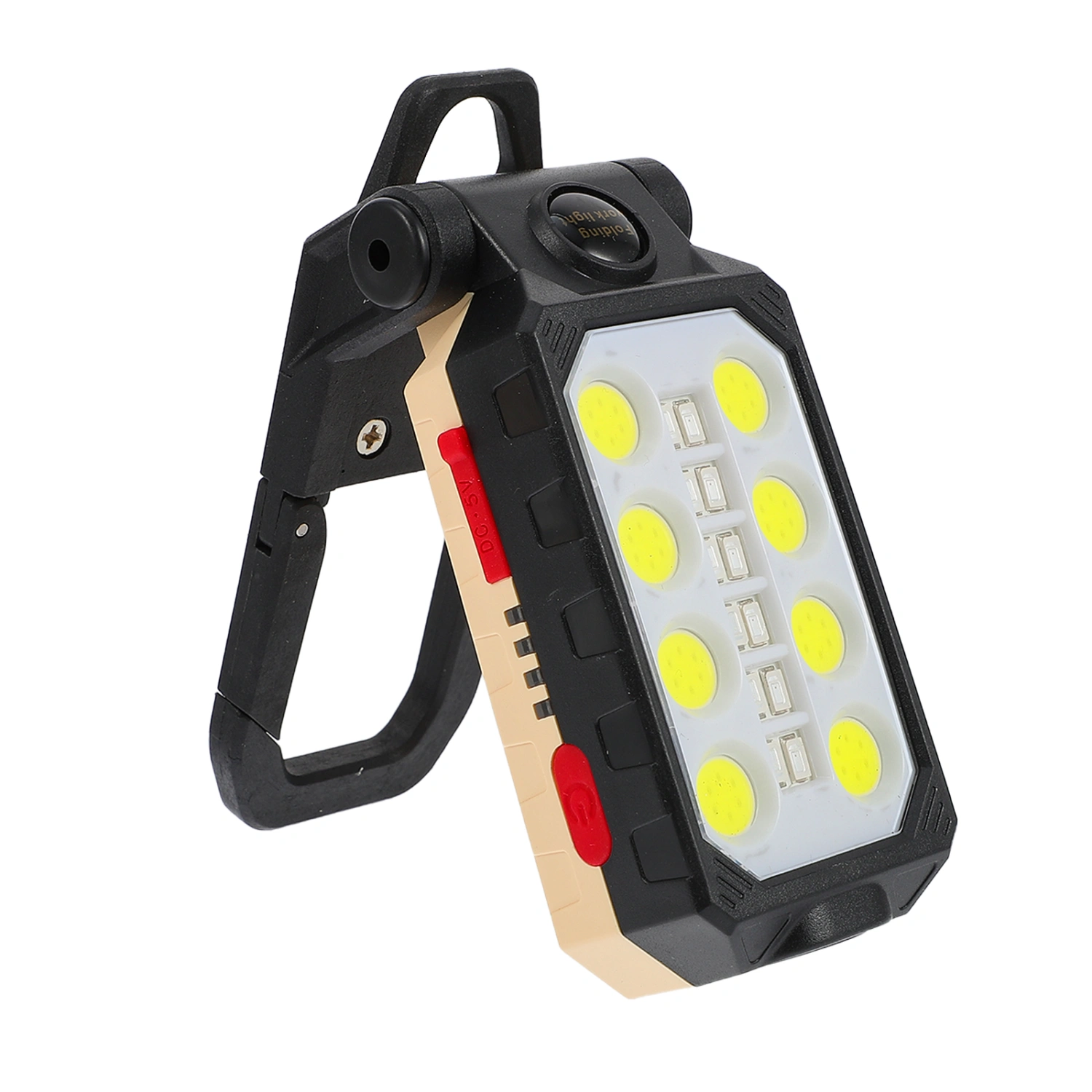 COB Rechargeable Work Lights LED Flashlight with Magnetic Base and Hanging Hook
