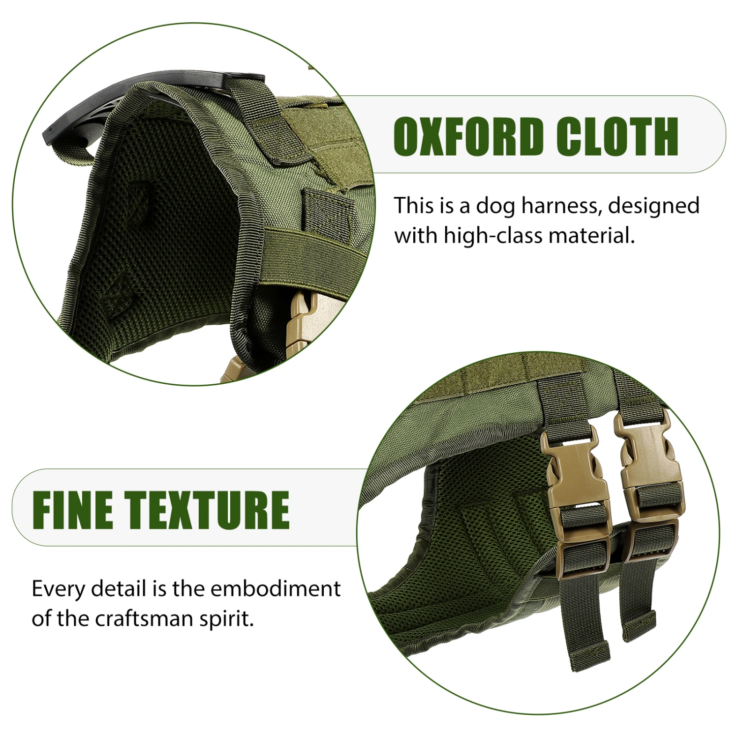 German Shepherd Tactics Vest Outdoor Large Dog Harness Working Dog Accessory