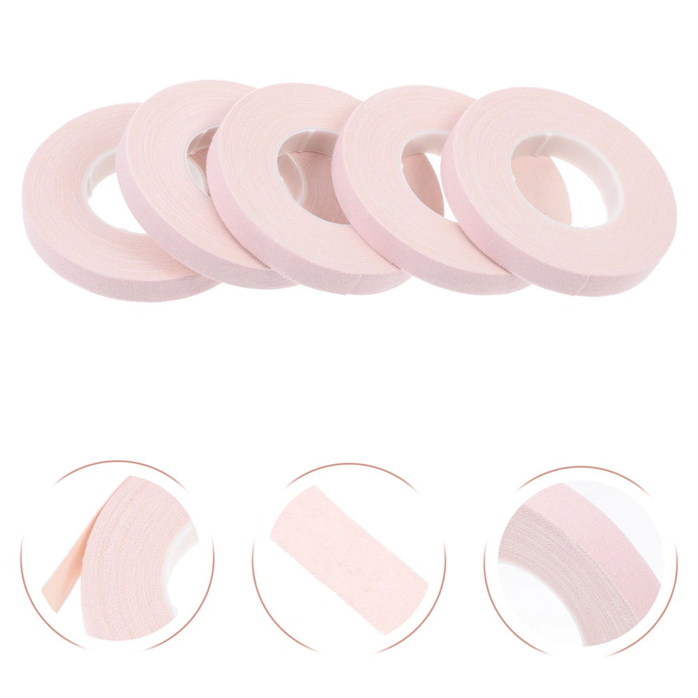 5Pcs Breathable Guzheng Tapes Adhesive Tape Guzheng and Pipa Finger Tapes (Pink)