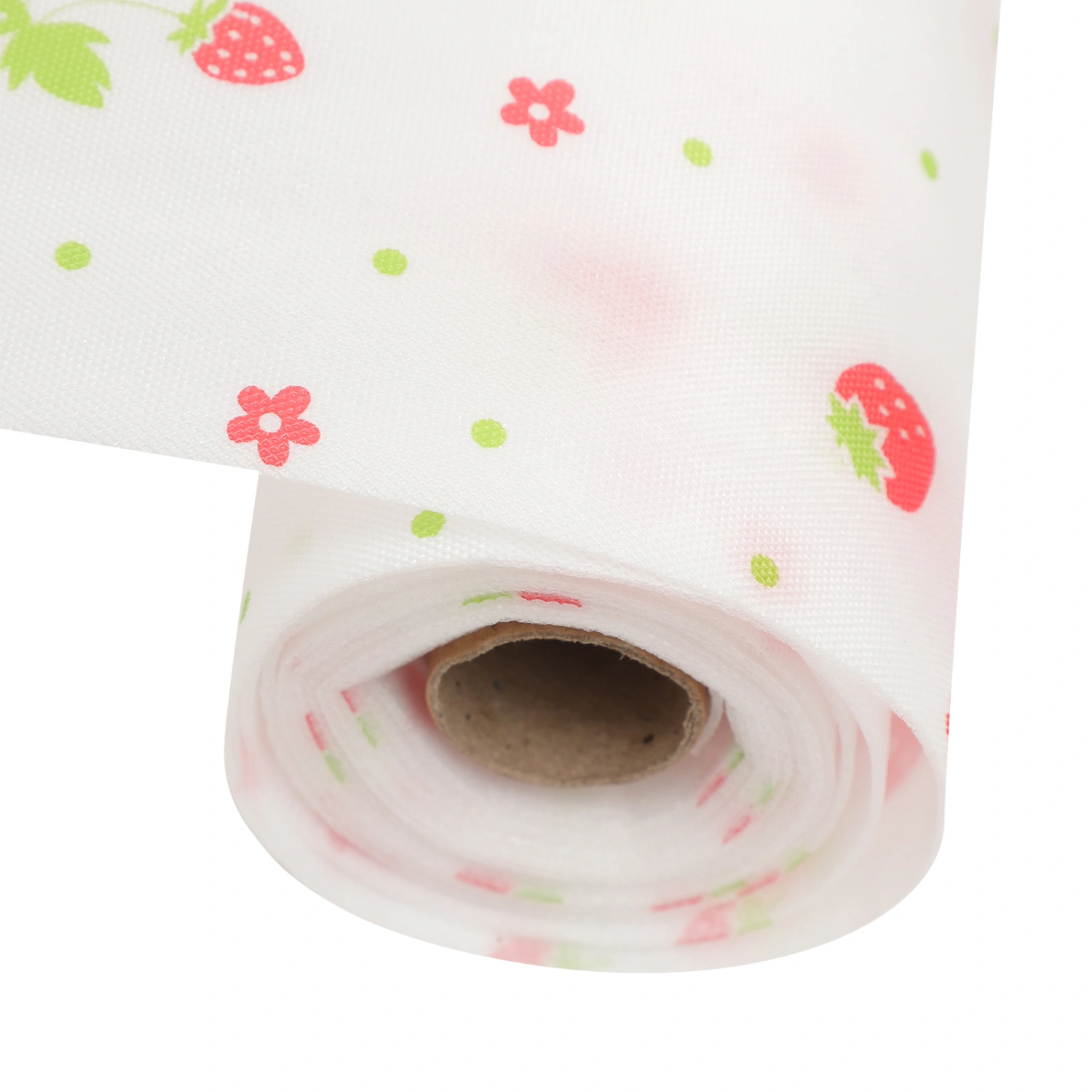 2Pcs Waterproof Cuttable Cabinet Liner Pad Wardrobe Drawer Mat Damp Proof Refrigerator Liner Pad Kitchen Cuttable Dustproof Mats (Rose,Strawberry)