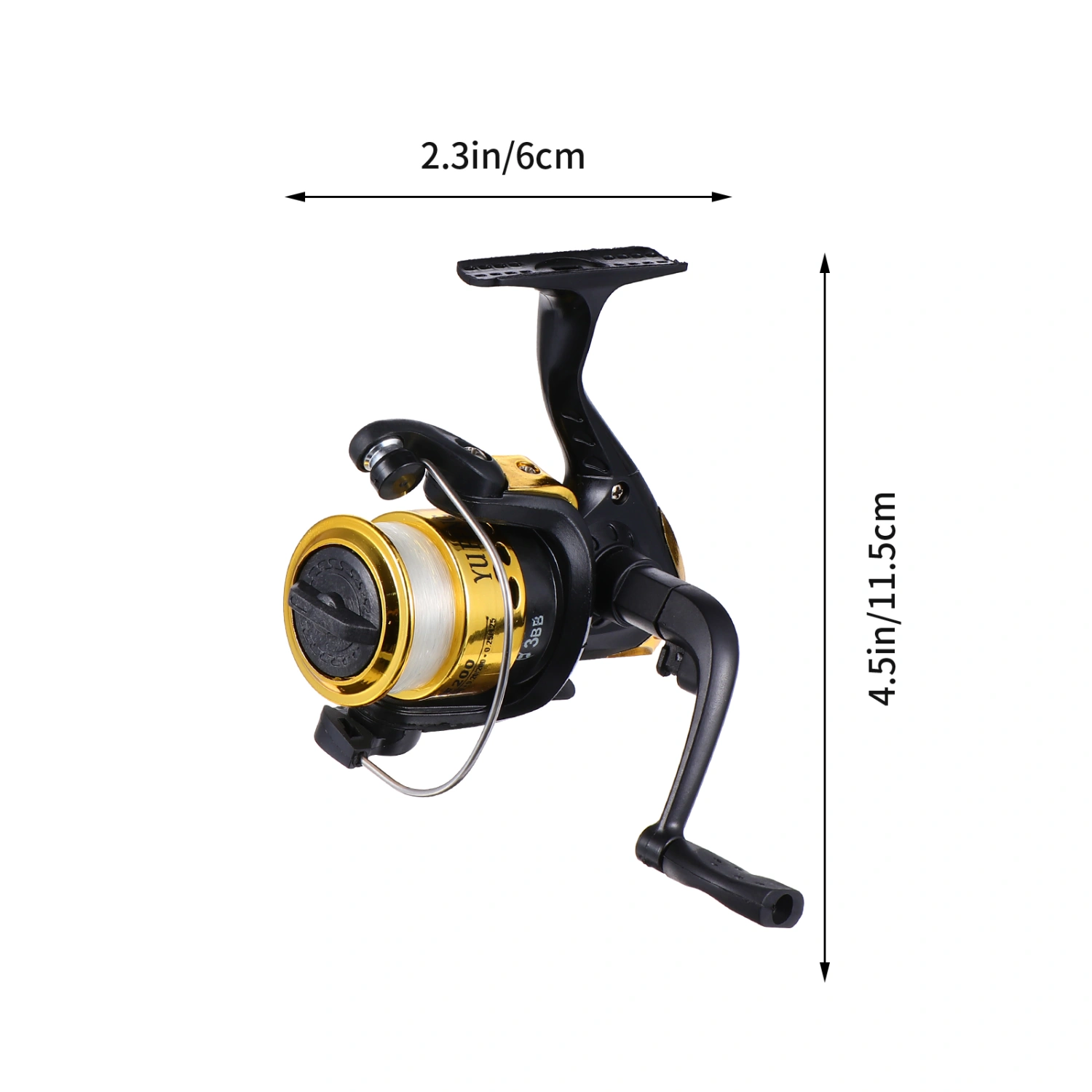 1pc Fishing Reel Left Right Interchangeable Metal Reel