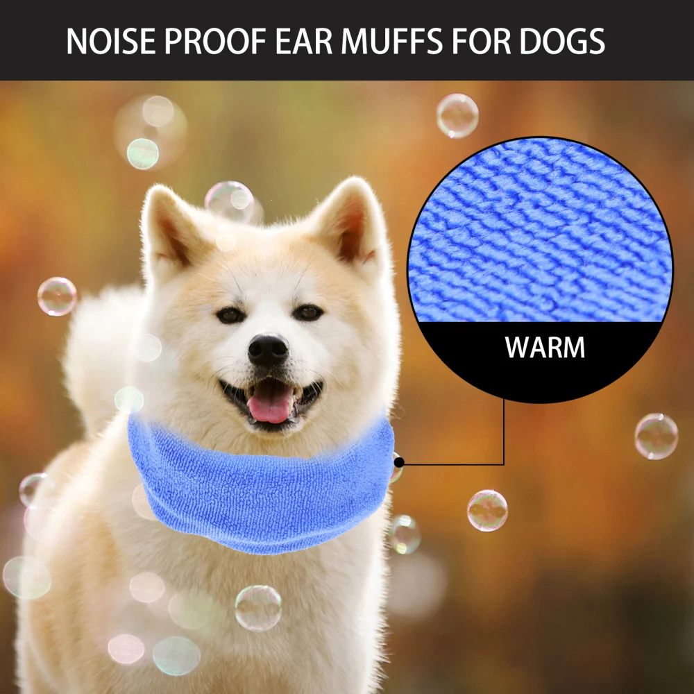 Portable Pet Earmuff Elastic Dog Snood Comfortable Dog Earmuff Pet Accessory for Warm