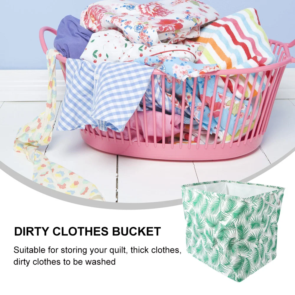 1Pc Laundry Bag Dirty Clothes Storage Container Household Laundry Basket Bucket