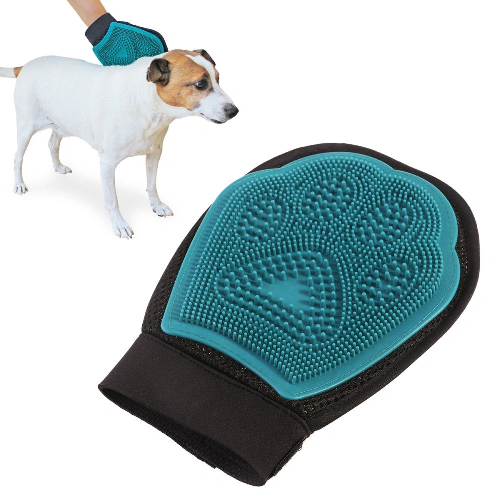 Pet Massaging Deshedding Glove for Gentle and Efficient Pet Grooming