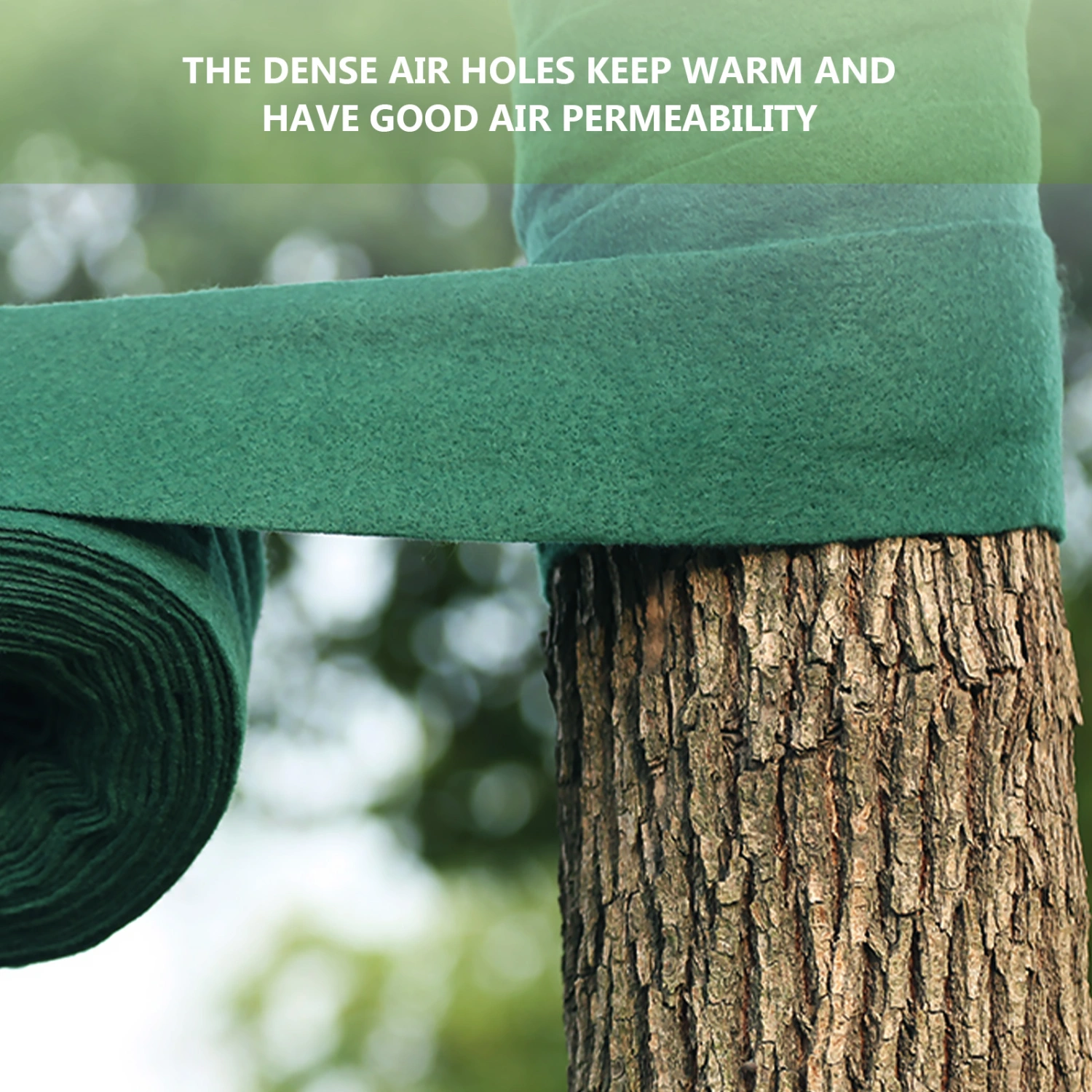 20 Meters Trees Protection Wrap Winter-proof Plants Bandage Wear Protection for Warm Keeping and Moisturizing (Single Layer)