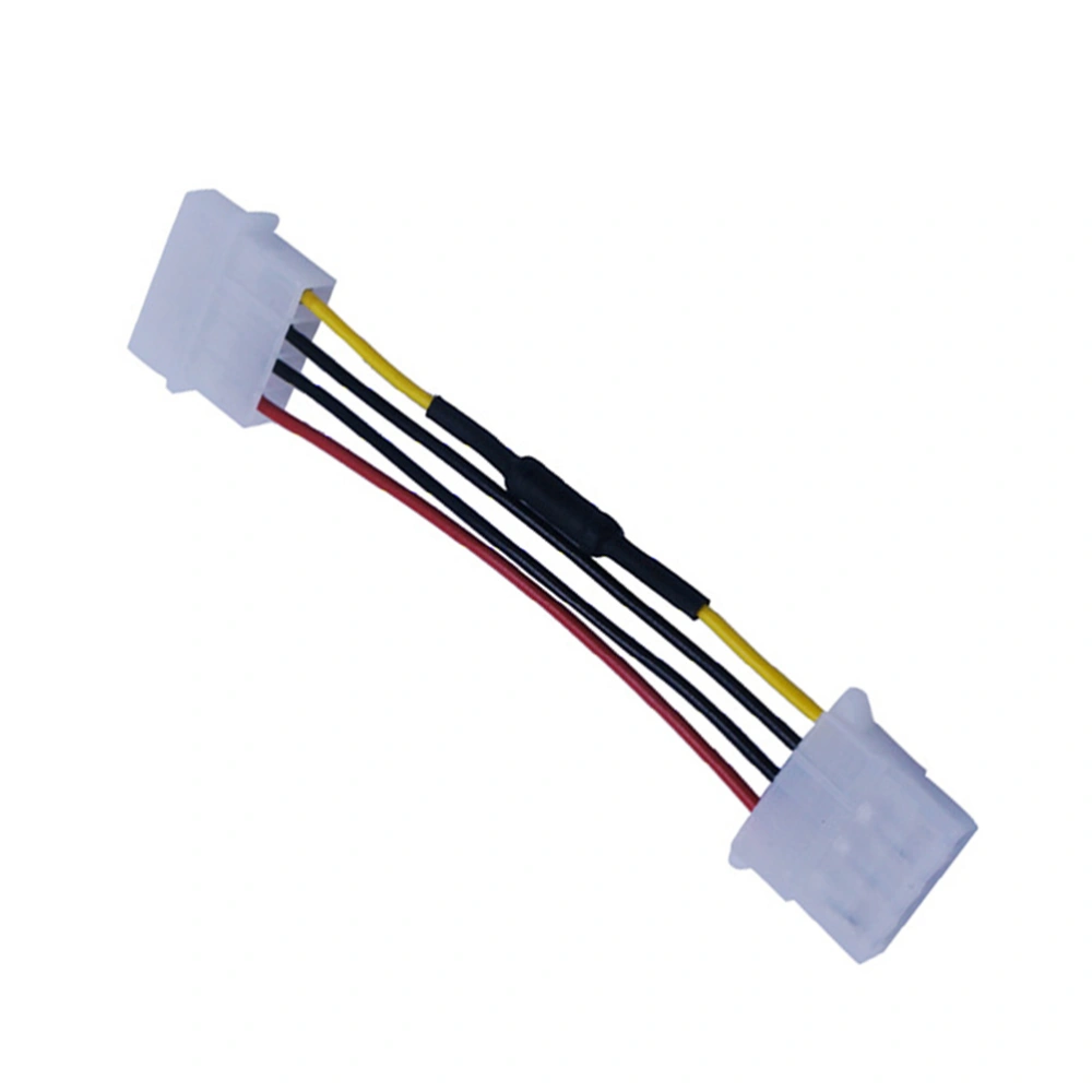 4 Pin PC Computer CPU Fan Connector Cooling Reduce Resistor Noise Extension Cable Deceleration Line Cord Wire for PC Fan