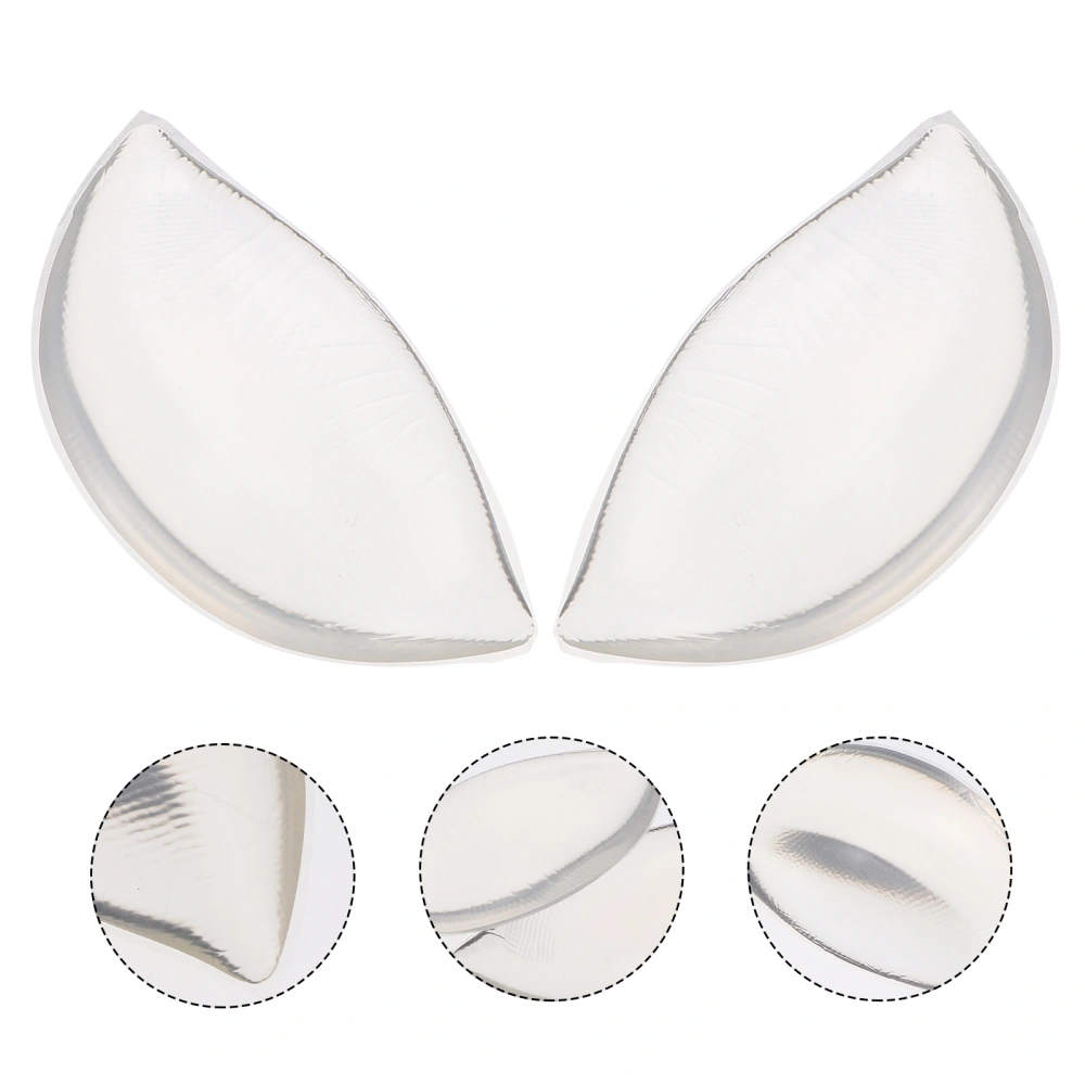 2pcs Silicone Breast Inserts Waterproof Bra Push Up Inserts Bra Padding