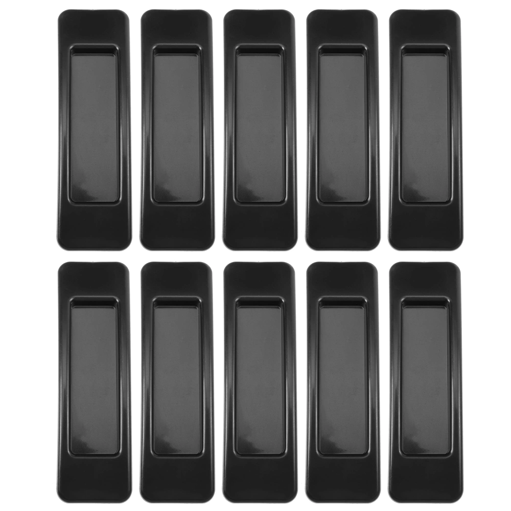 10 Pairs Self-stick Drawer Door Handle Multi-Purpose Auxiliary Handle Window Handle Sticker