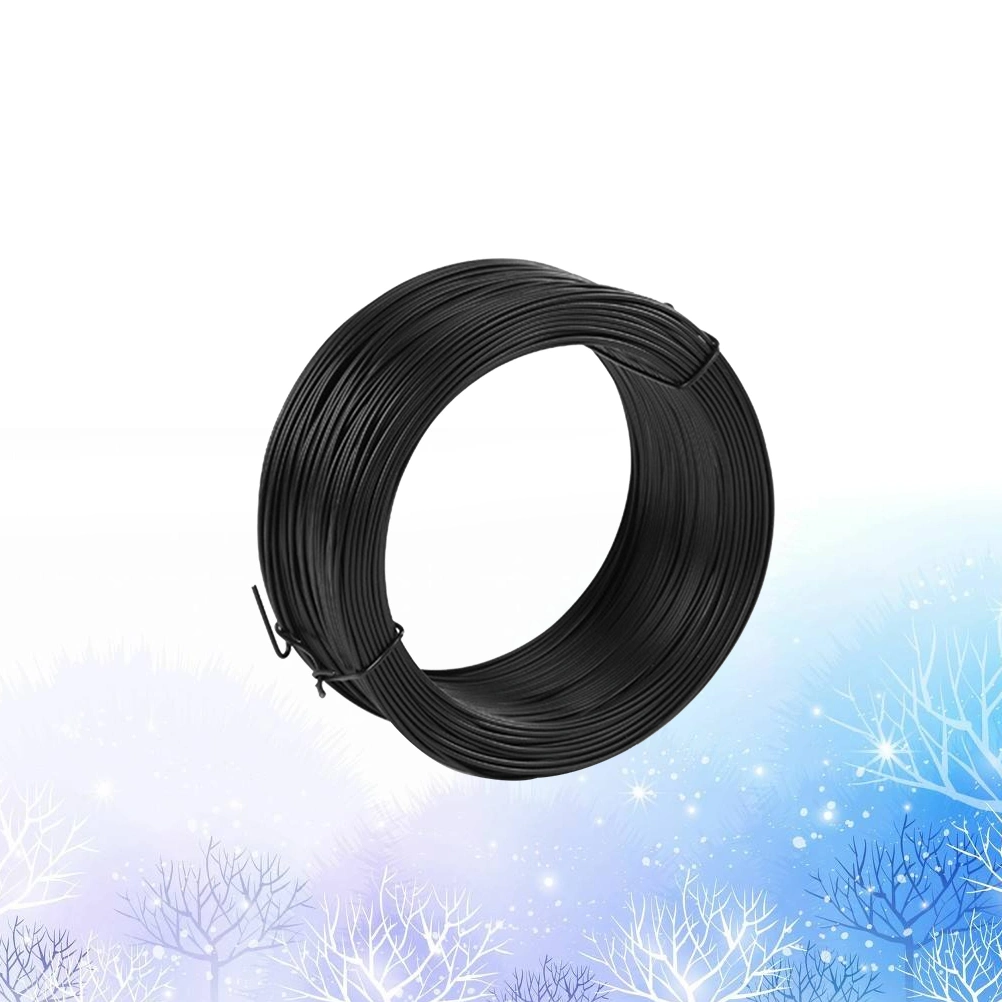 PVC Glue Coated Wire Binding Garden Wire Binding Iron Wire(Black)