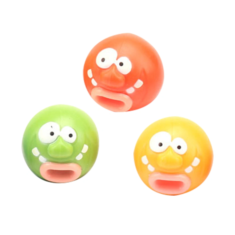 3Pcs Adorable Tongue Prank Toy Fun Sensory Toy Child Anxiety Relief Toy Random Color