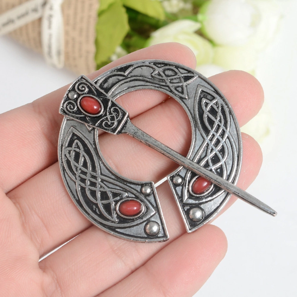 3pcs Creative Viking Brooches Durable Alloy Breastpins Vintage Clothes Ouch for Adults Students