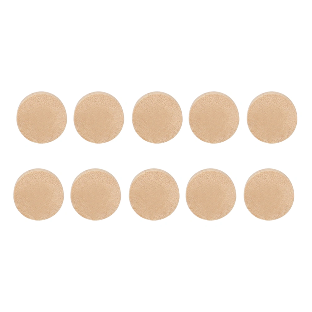 10Pcs Professional Cork Pads Trombone Spit Valves Cork Trombone Water Keys