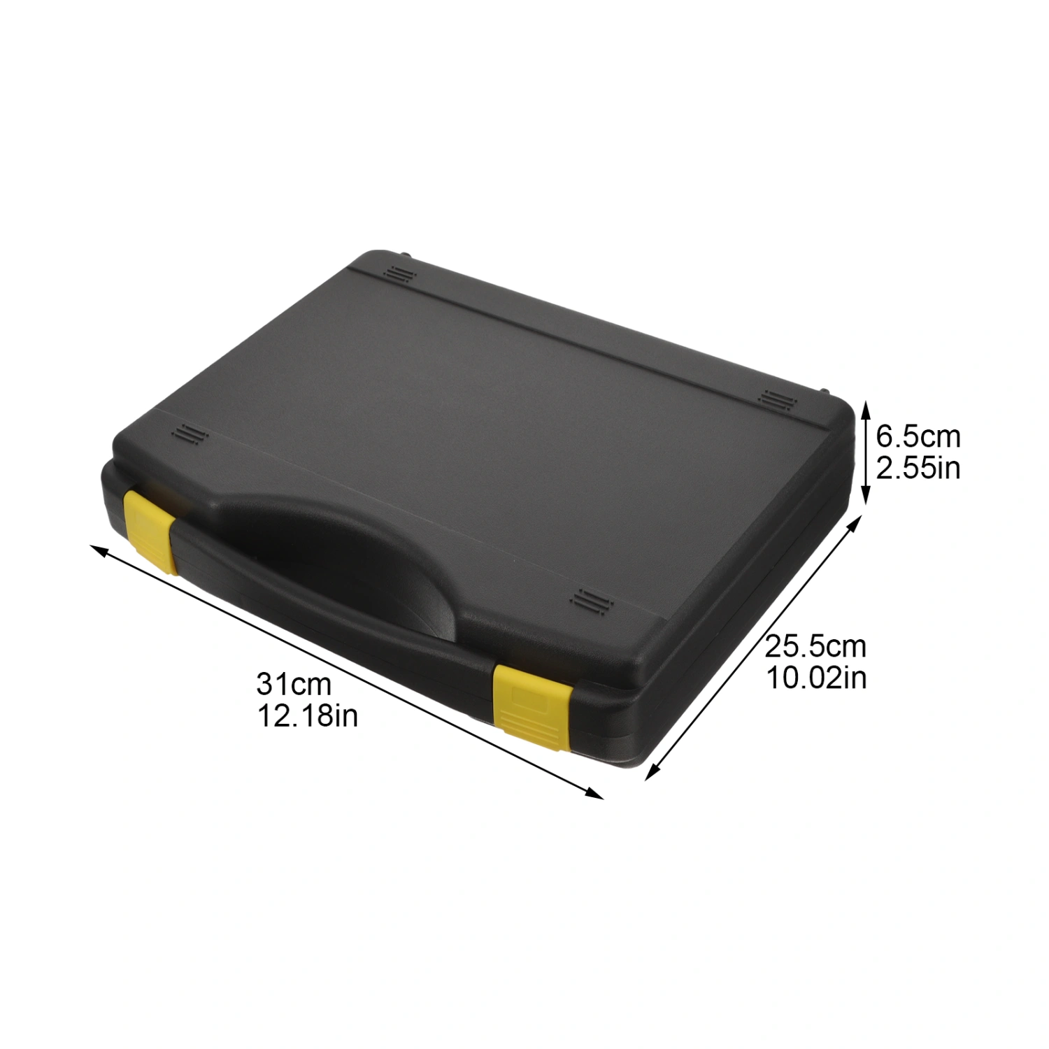 Mechanics Tool Box Plastic Tool Storage Case Repairing Tool Box Tools Organizer with Handle