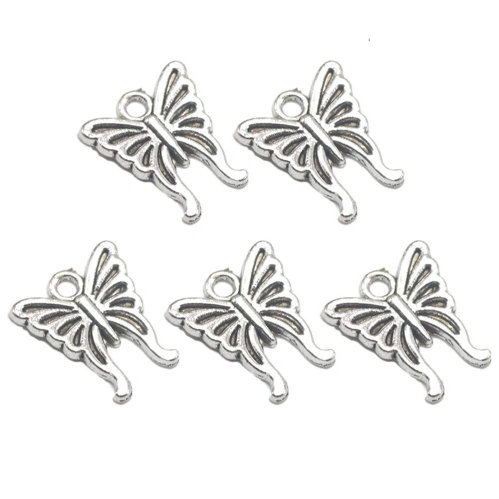 20pcs Alloy Shape Pendant Fashion Charms DIY Jewelry Making Accessories for Necklace Bracelet Antique Silver