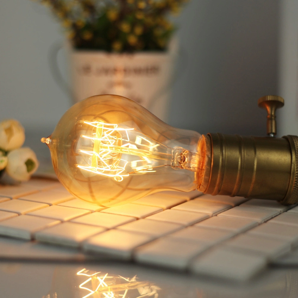 1Pc Decorative Lamp Bulb Household Retro Light Bulb Lighting Accessory (Golden)