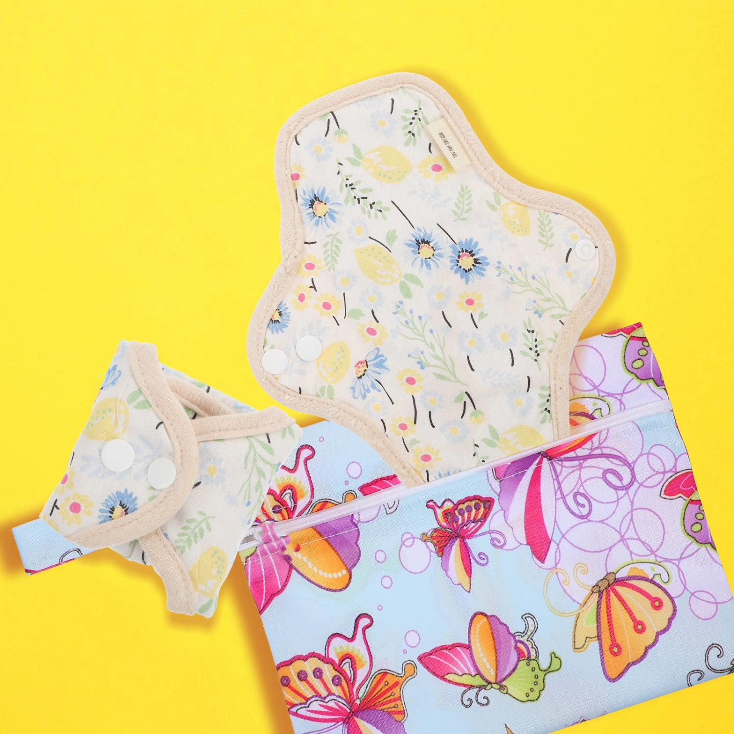 1Pc Reusable Sanitary Napkin Comfortable Washable Sanitary Napkin for Women Girl