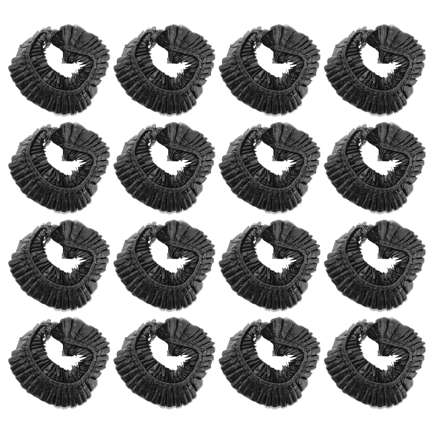 100Pcs Plastic Potty Liners Elastic Potty Bag Plastic Trash Bag Baby Toilet Bag for Bathroom