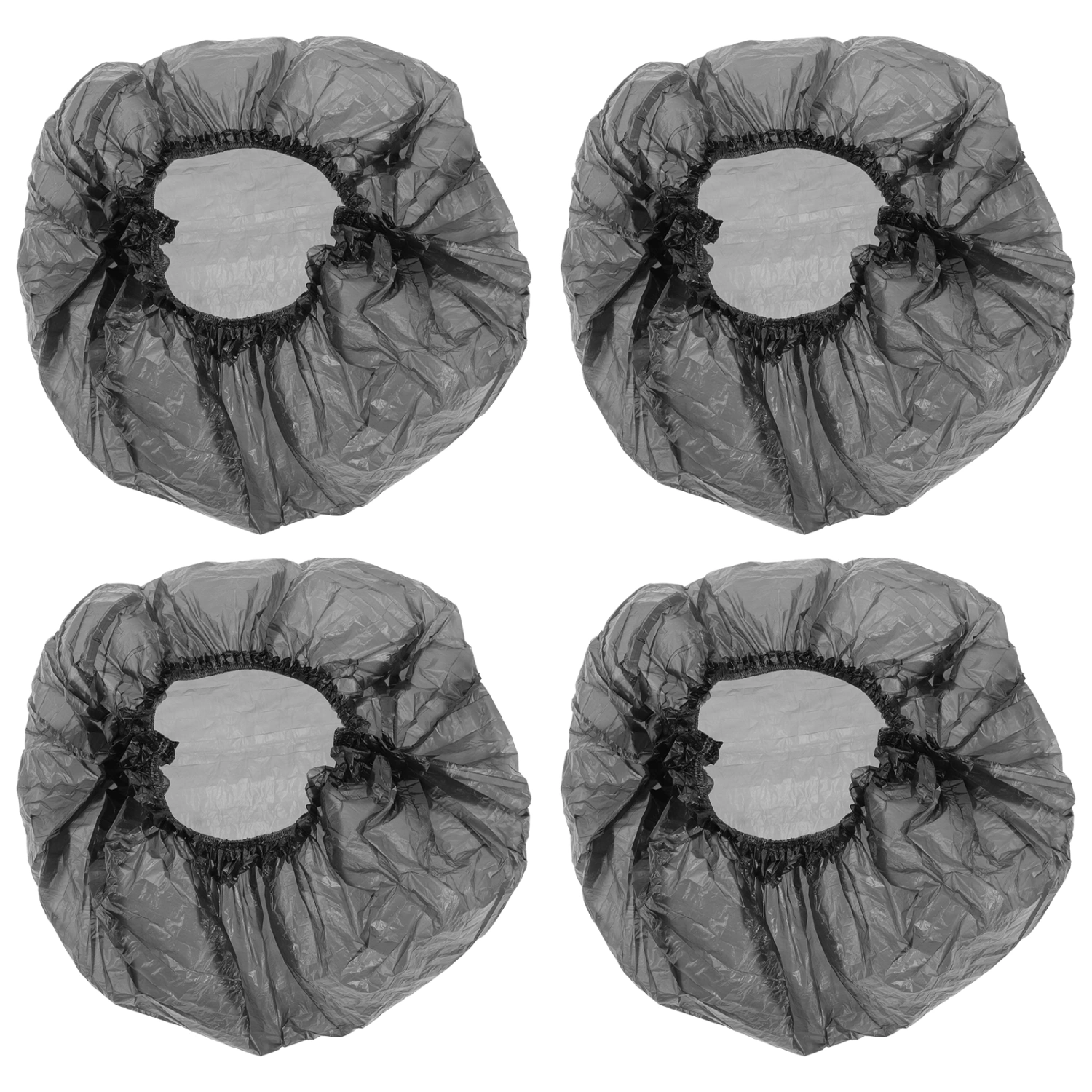 100Pcs Plastic Potty Liners Elastic Potty Bag Plastic Trash Bag Baby Toilet Bag for Bathroom