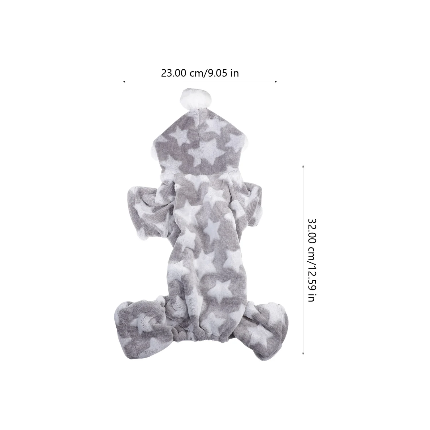 1pc Pet Dog Costume Autumn Pet Outfit Decorative Pet Costume Dog Clothes with Hat