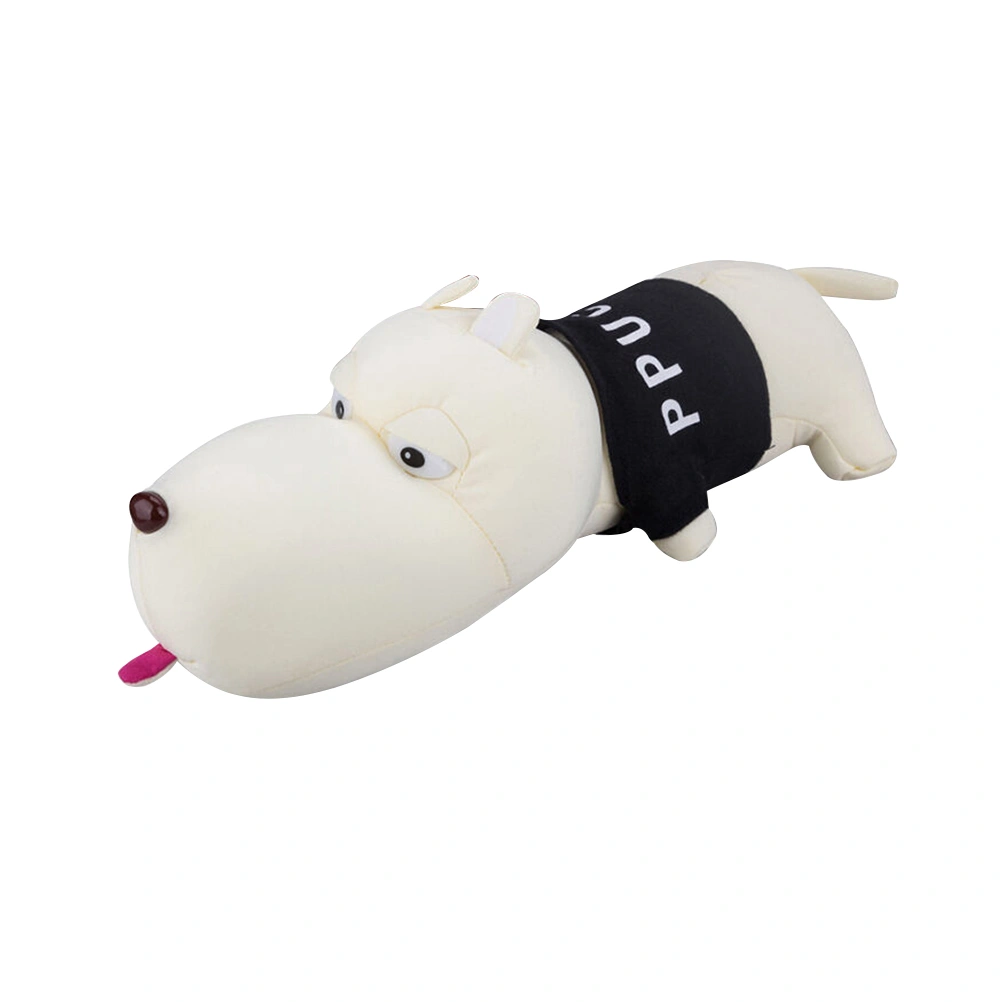 Cartoon Dog Plush Toys Car Deodorant Bamboo Charcoal Bag Purify Auto Air Freshener Lessen Radiation Indoor Decoration Toys (Black)