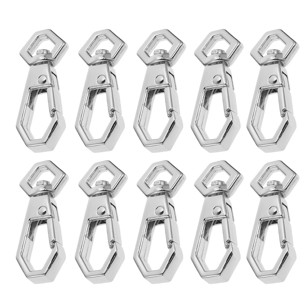 10Pcs DIY Bag Buckles Bag Shoulder Strap Connecting Buckles Bag Accessories