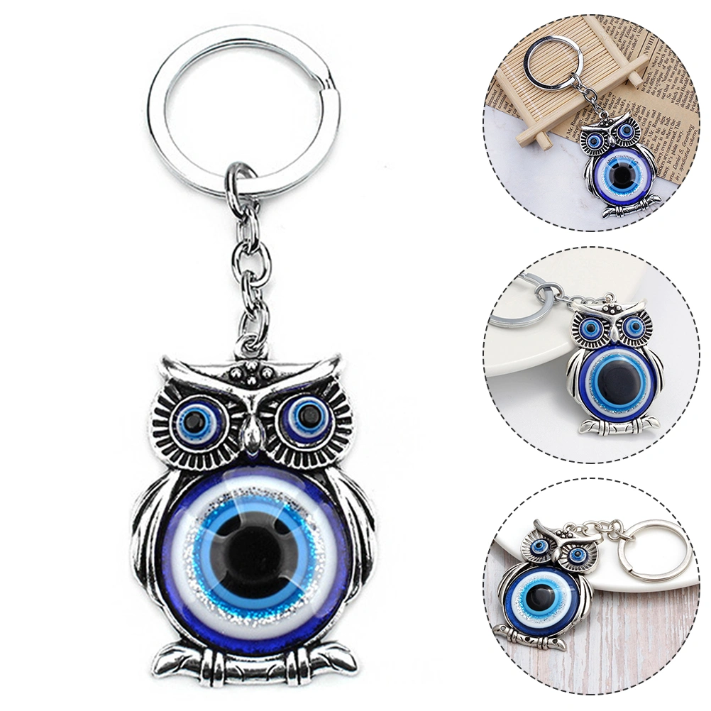 Owl Shape Key Pendant Owl Modeling Key Ring Backpack Pendant Owl Keychain