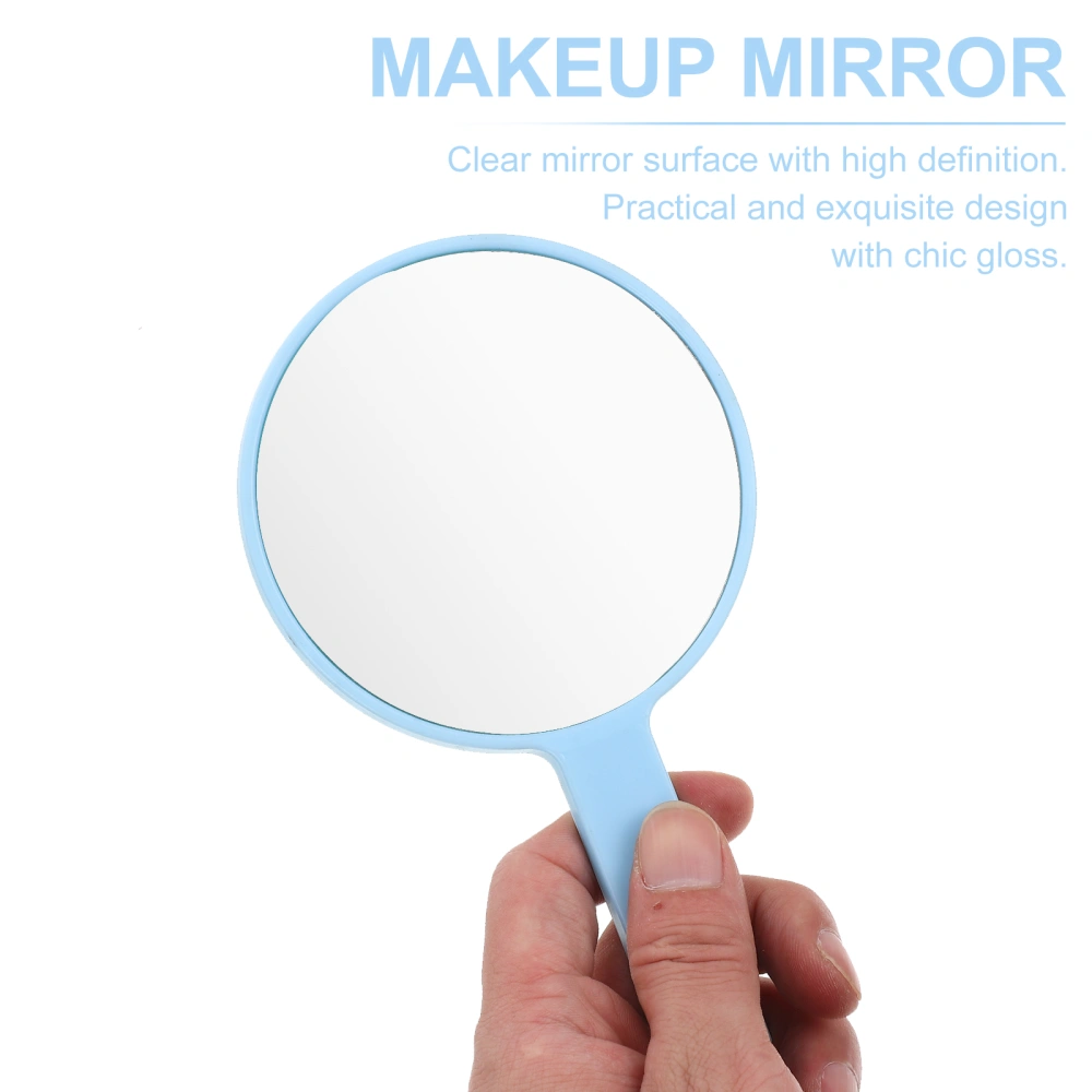 3Pcs Hand Mirror Portable Makeup Mirror Round Handheld Mirror Outdoor Travel Mirror