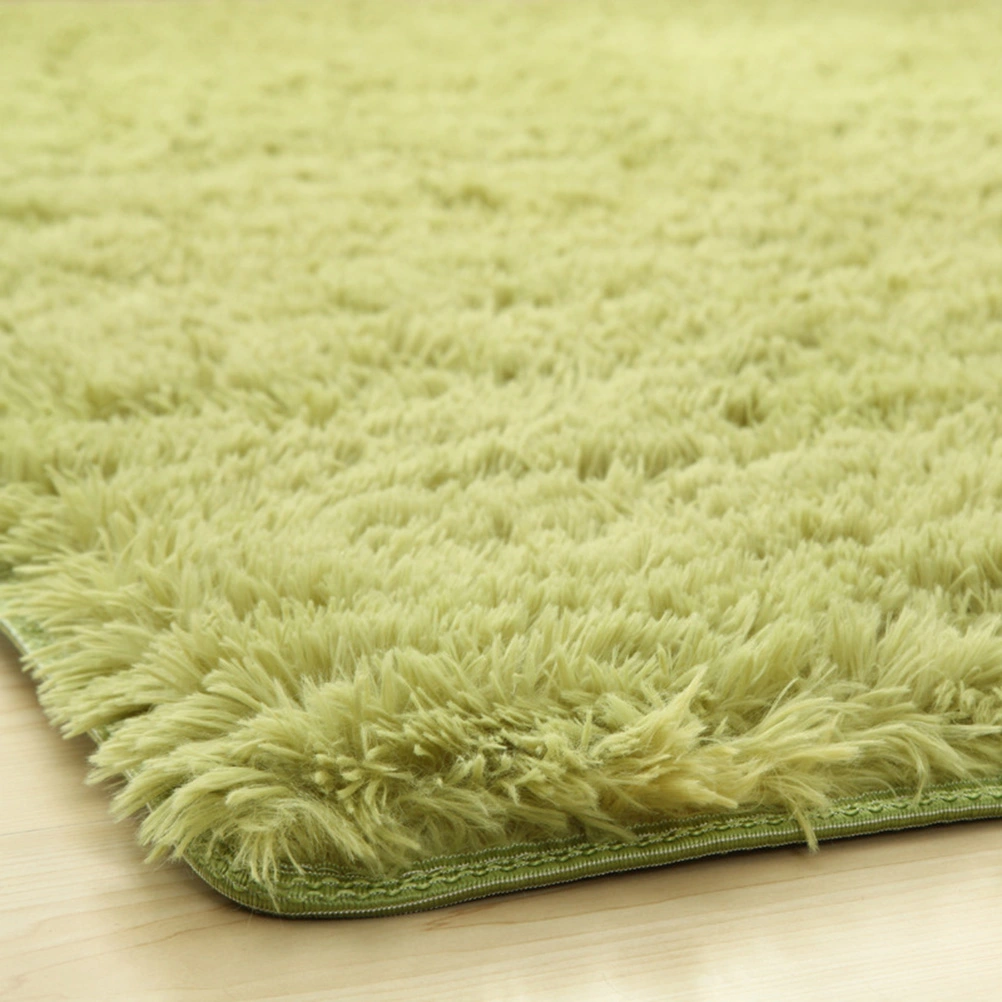 Modern Rugs Living Room Carpet Bedroom Rug for Children Play Solid Home Decorator Floor Mat Carpet 40x60cm (Grass Green)