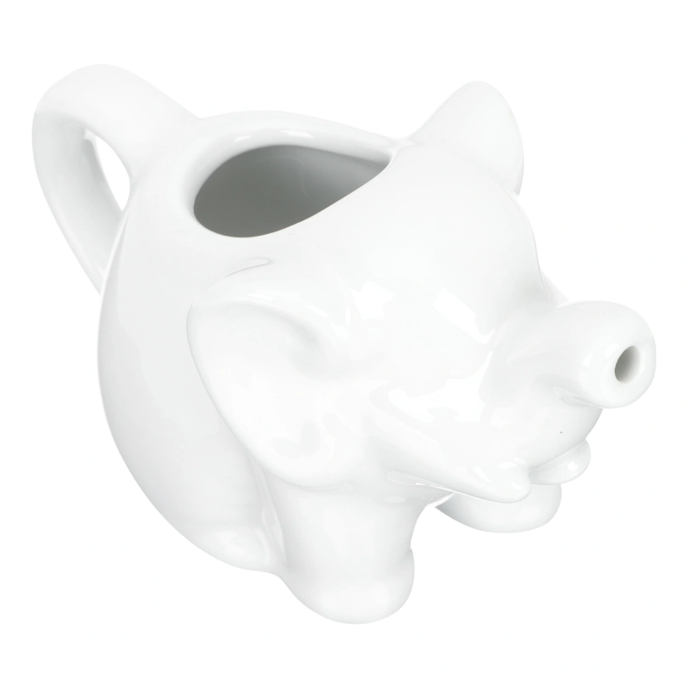 Ceramic Milk Kettle Lovely Animal Shaped Sauce Cup Coffee Creamer Pitcher