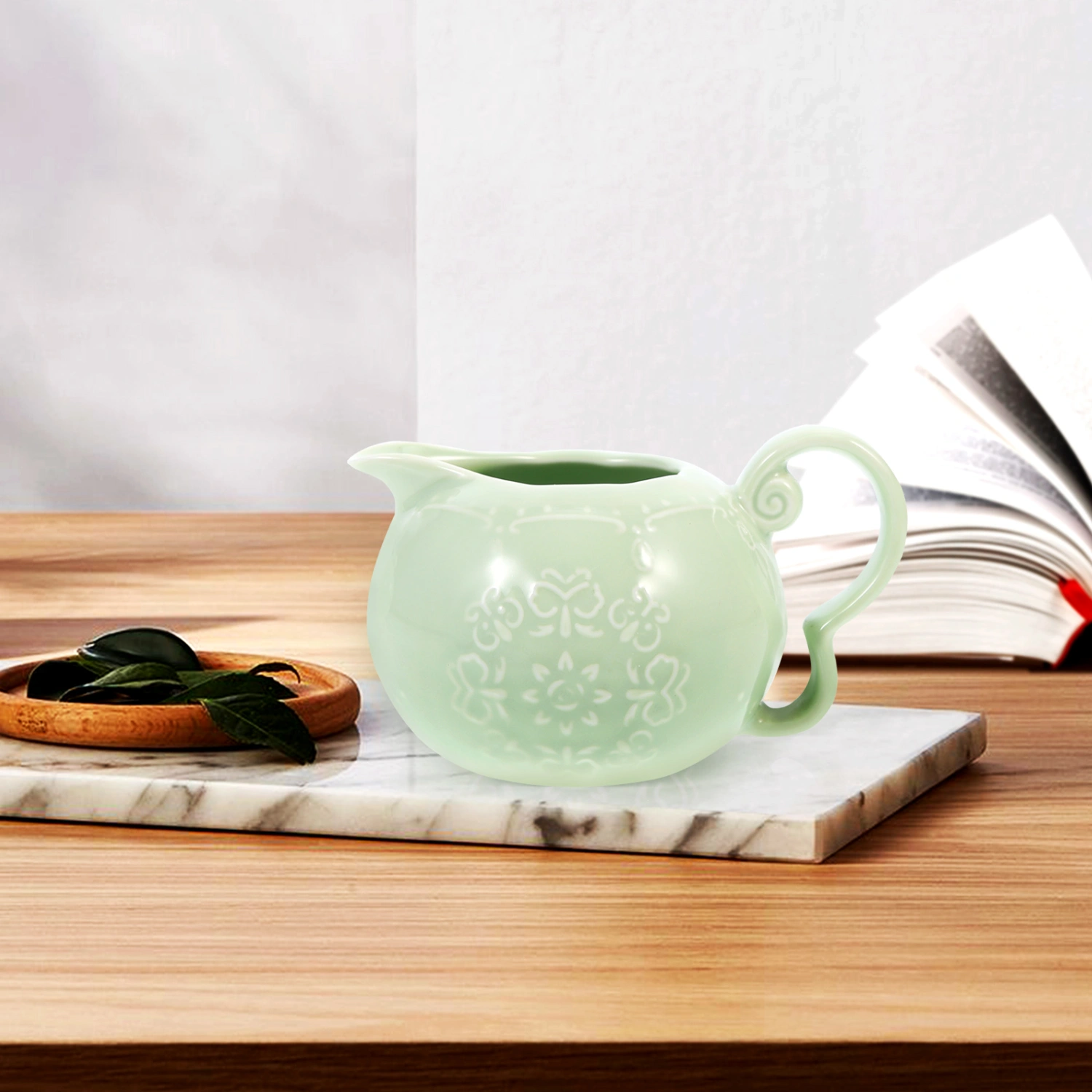 1 Set of Milk Pot and Sugar Jar Ceramic Sugar Bowl European Style Milk Pot Kitchen Tableware