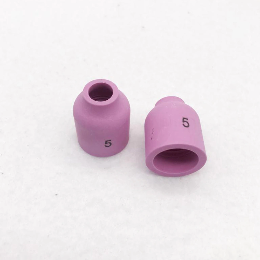 10Pcs 53N59 Tig Welding Nozzles Ceramic Welding Torch Covers Compatible for 45V Series 17CB20G Series 17GL Series