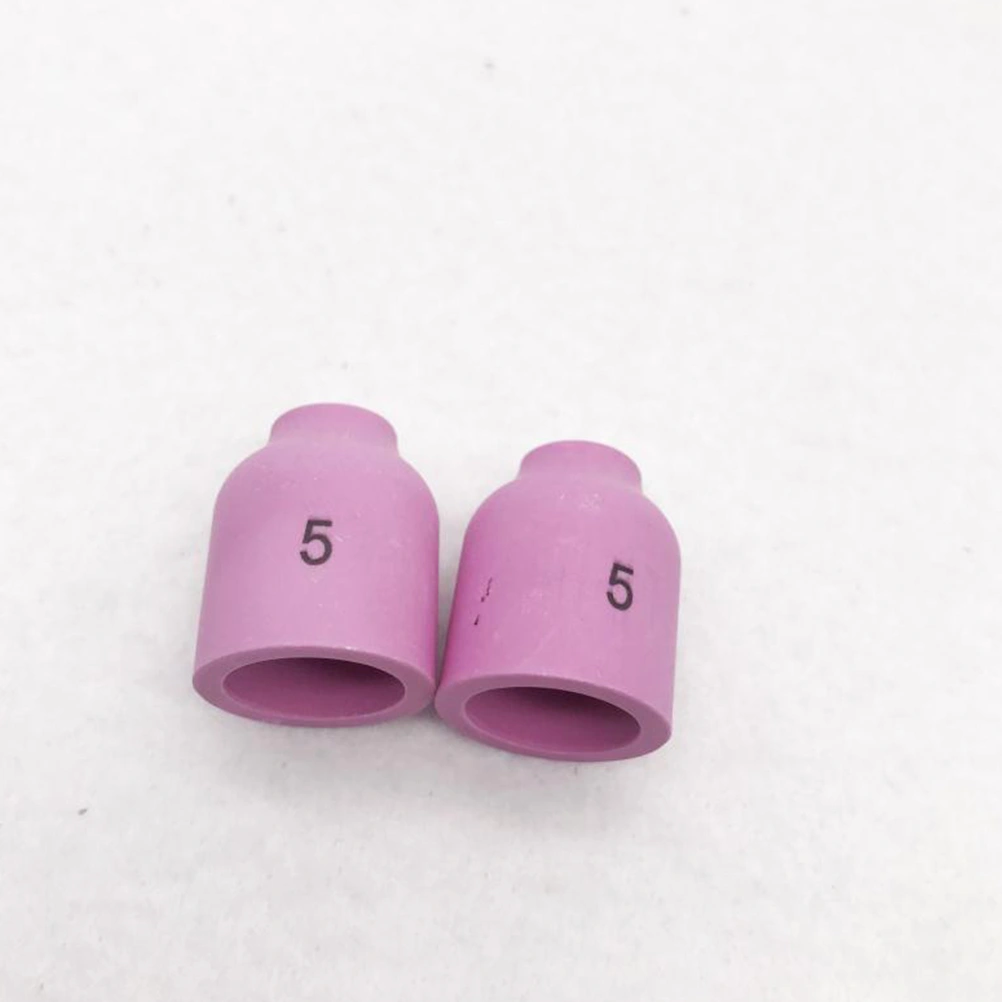 10Pcs 53N59 Tig Welding Nozzles Ceramic Welding Torch Covers Compatible for 45V Series 17CB20G Series 17GL Series