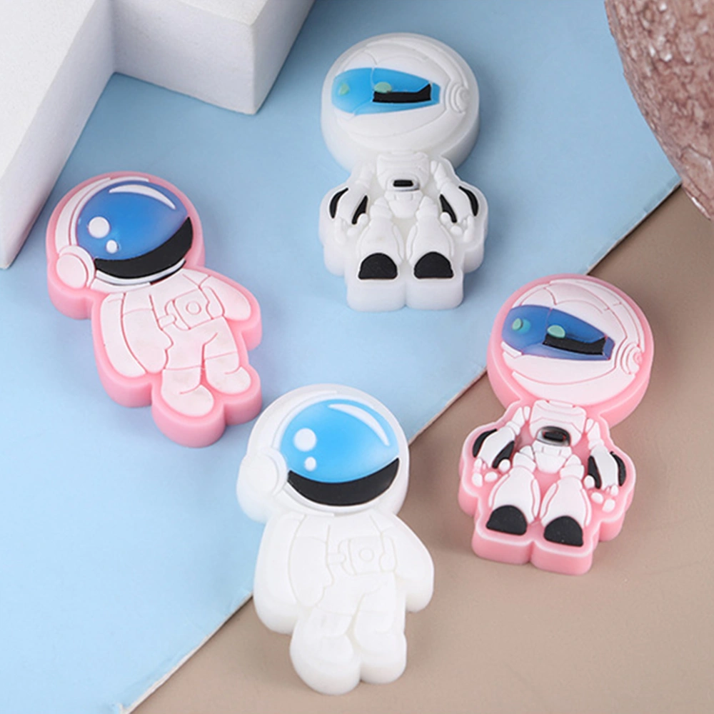 6Pcs Cartoon Spaceman Eraser Kid Eraser Kids Rubber Gift Painting Rubber Prop