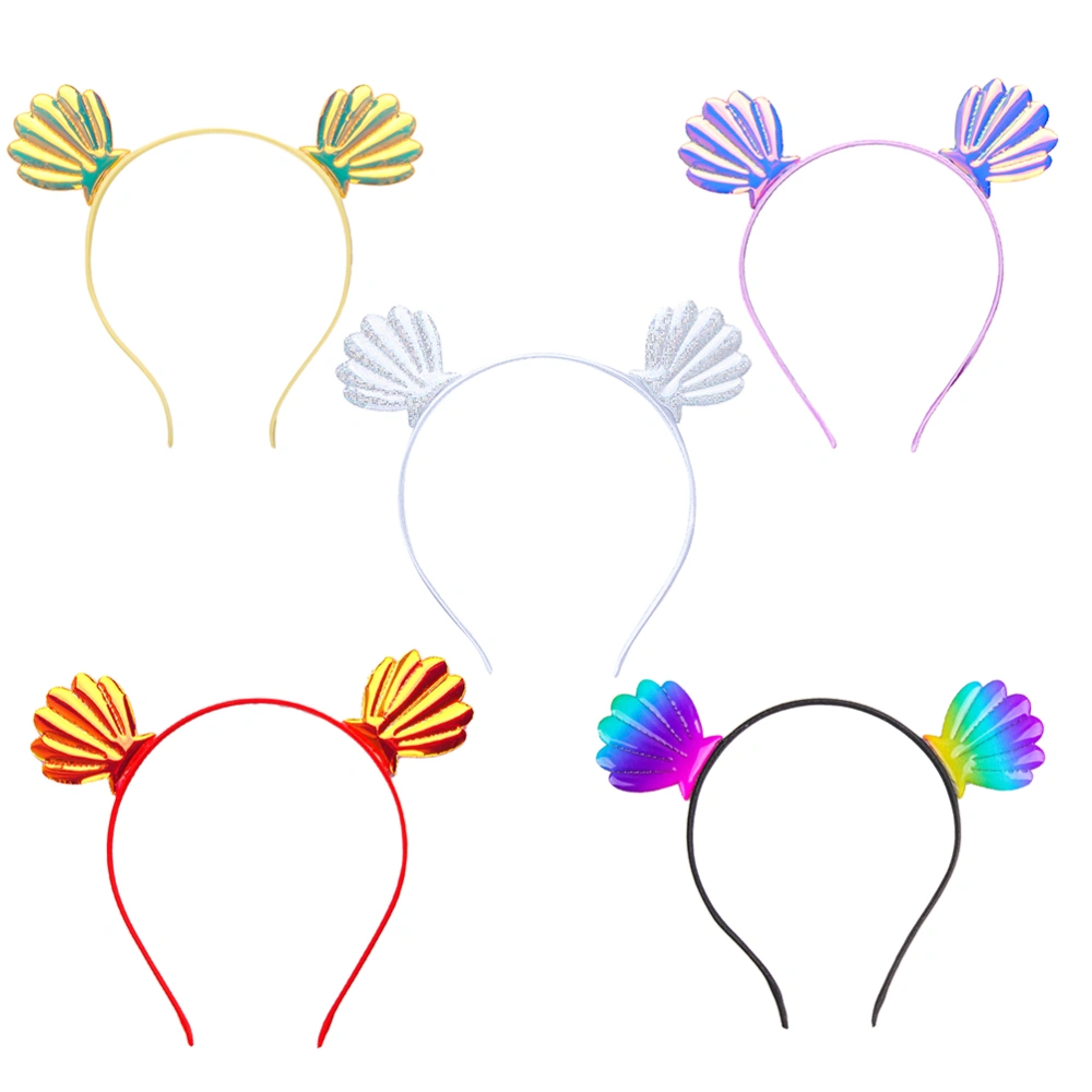 5pcs Sequin Hair Hair Clip Hair Accessories for Kid (Assorted Color)