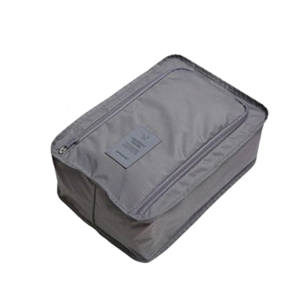 Travel Shoes Storage Bag Waterproof Portable Shoes Package Bag Packing Cubes Storage Bag (Grey)