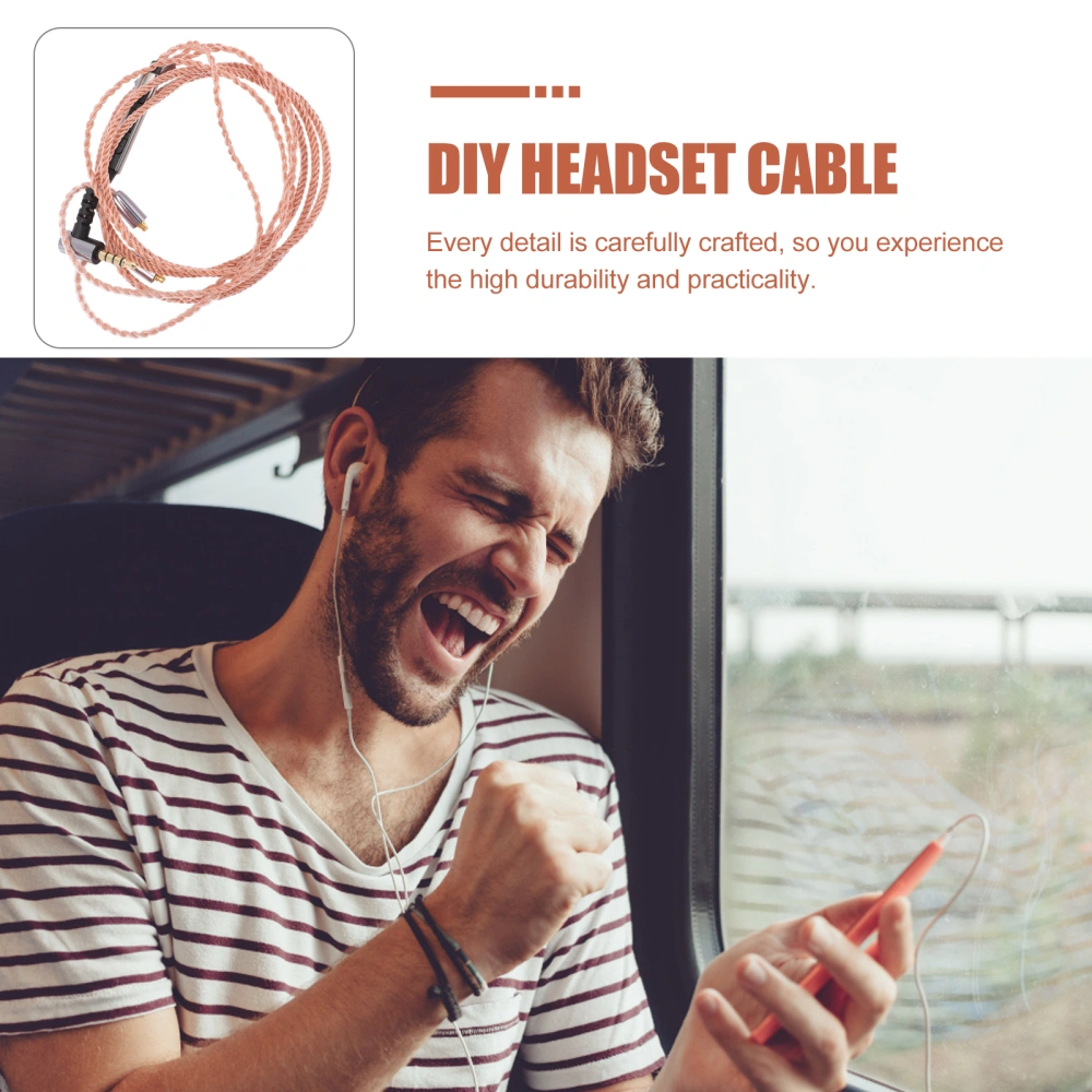 DIY Cable Headset Maintenance Wire Lead Wire DIY Headset Wire Earphone Part