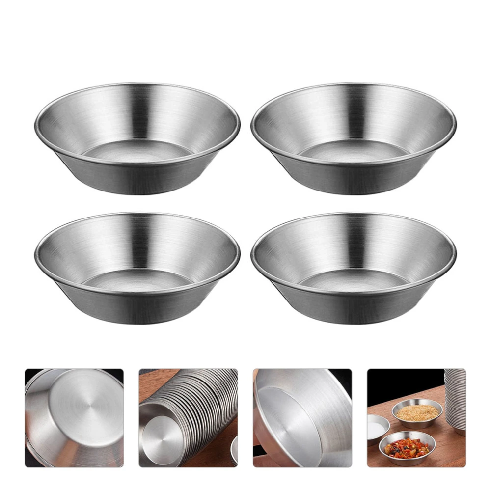 4pcs Egg Tart Molds Non-stick Mini Tiny Pie Muffin Cupcake Mold Bakeware