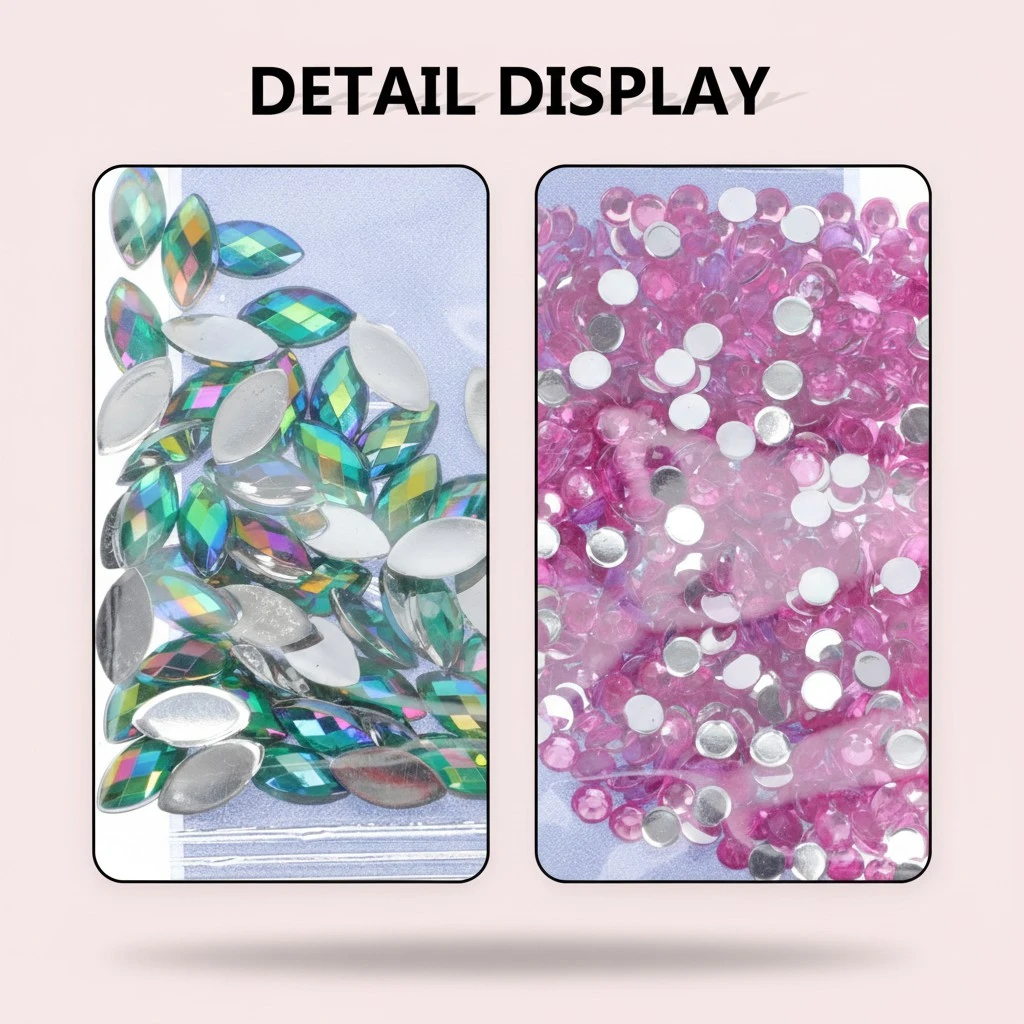 1Set LED Diamond Picture Light Party Night Light Decor Home Atmosphere Light