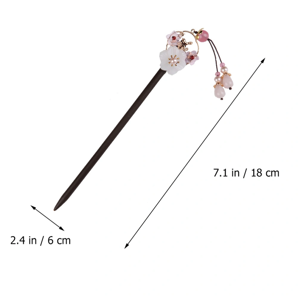 Chinese Style Hair Stick Elegant Girl Hair Chopstick Classic Han Clothes Hairpin