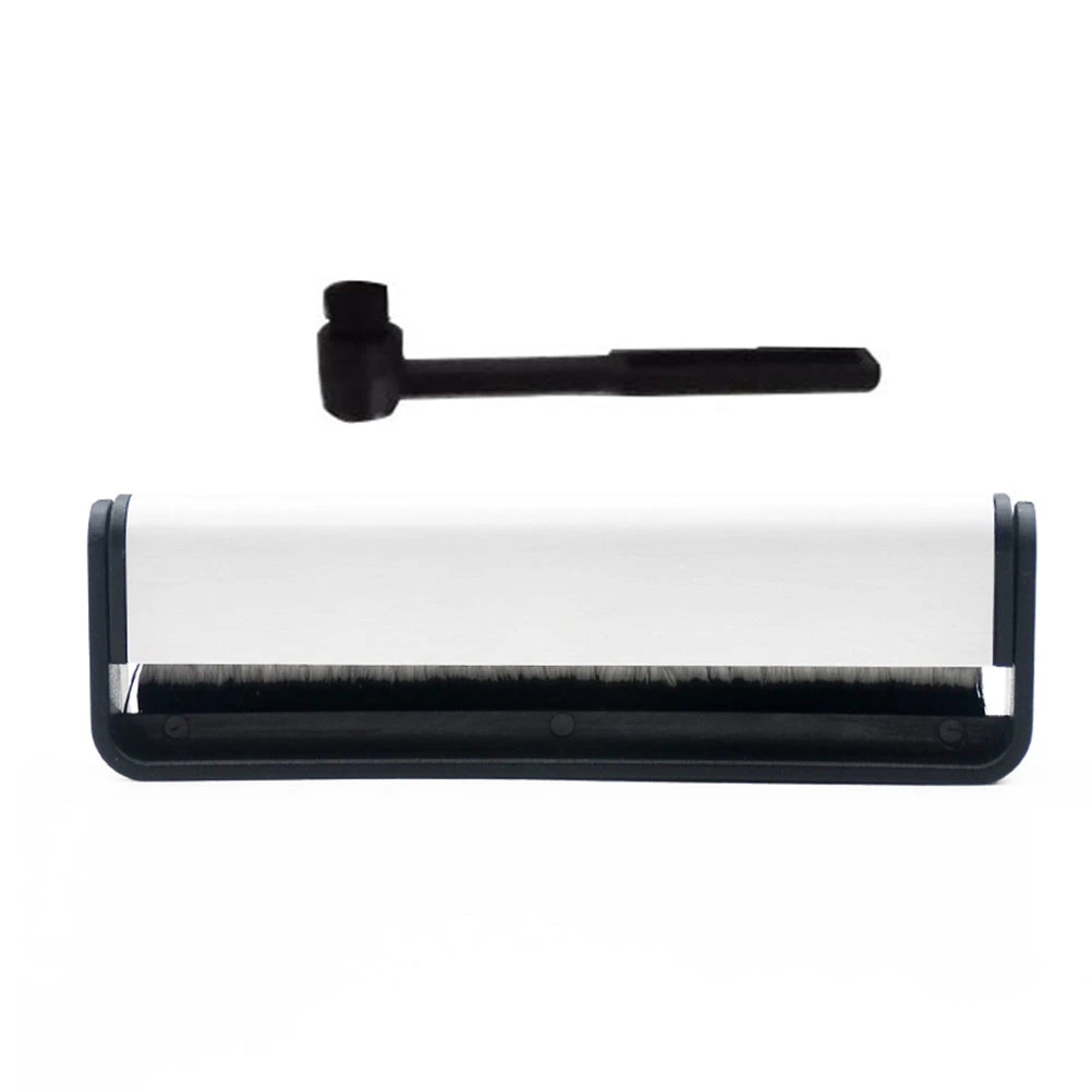 2 Pcs Portable Vinyl Record Cleaning Brushes Anti-Static Dust Cleaners (Assorted Color)