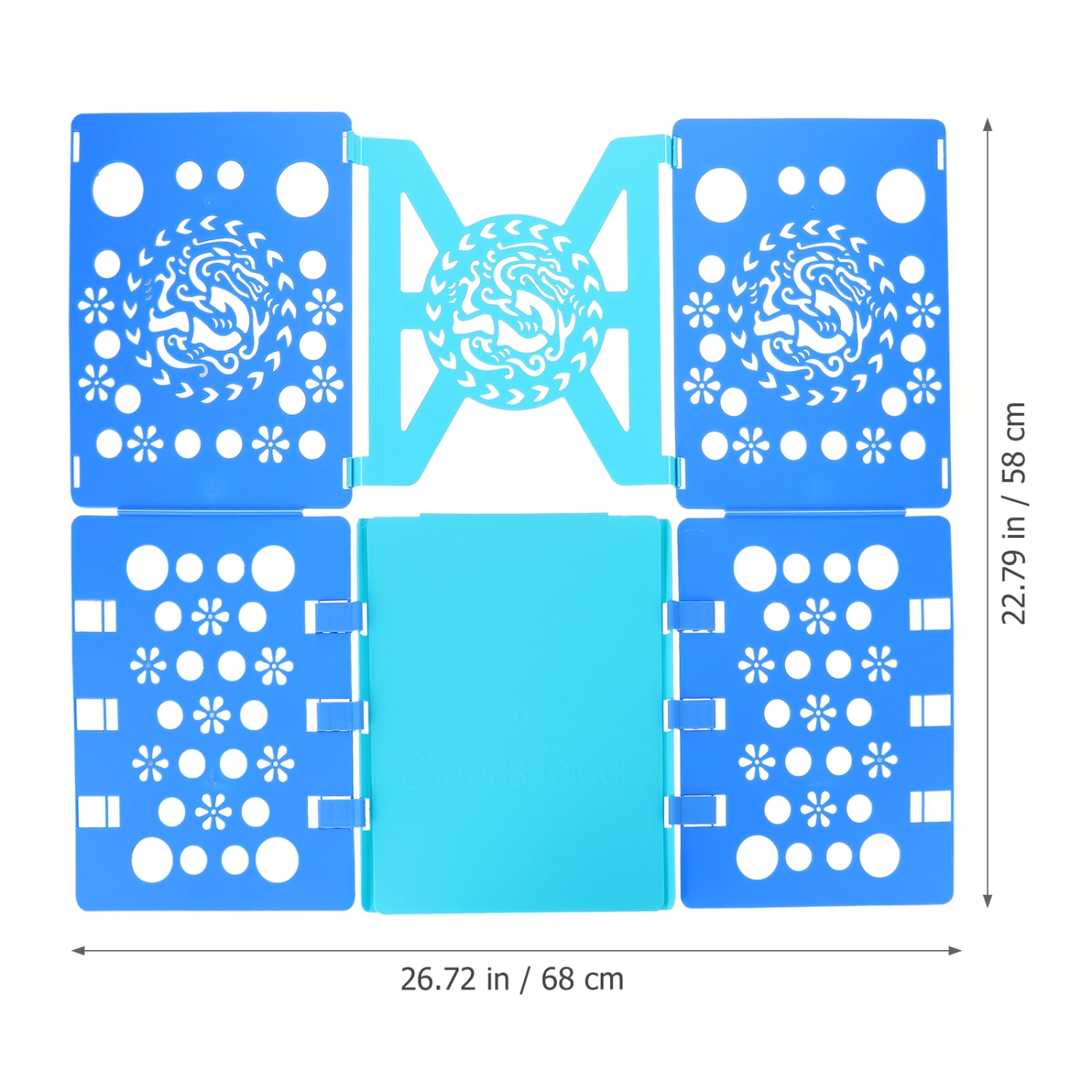 1pc Clothes Folding Board Convenient Clothes Stacking Board Clothes Folder