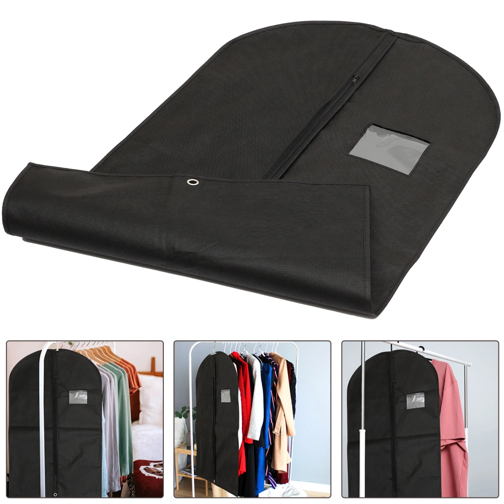 Suit Dust Cover Bag Garment Formal Dress Storage Zip Bag Dust-proof Hanging Travel Pouch