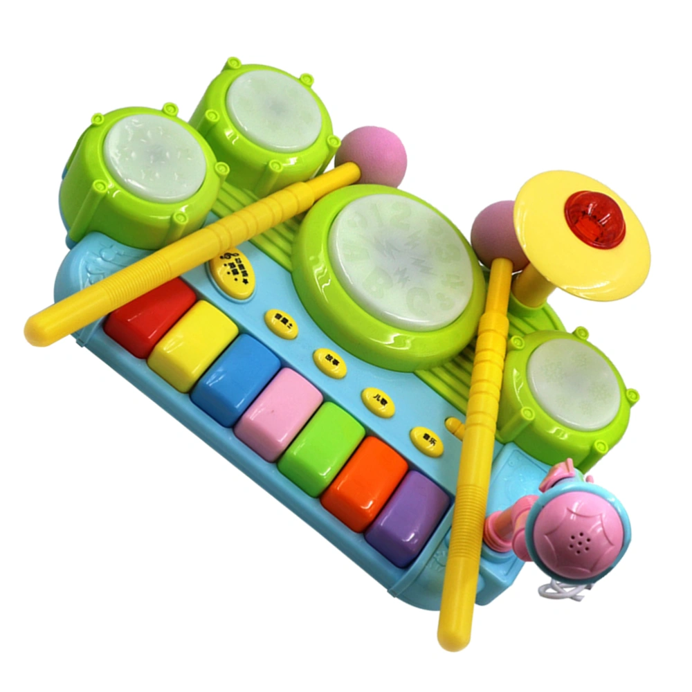 Kids Funny Jazz Drum Percussion Instrument Toy Educational Music Toy for Boys Girls