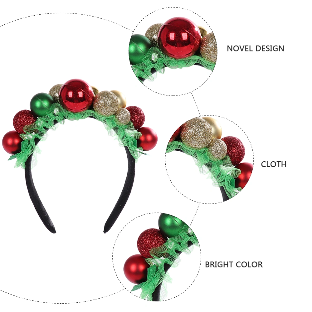 Christmas Dancing Party Hairband Bell Hairband Party Decorative Accessory